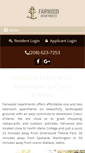 Mobile Screenshot of fairwoodapts.com